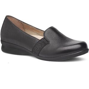 NIB Dansko black slip on loafers Addy Nappa style